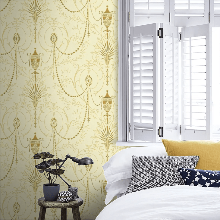 Marlborough Wallpaper - Jewel - Little Greene - 0273MAJEWEL - Premier Wallcovering
