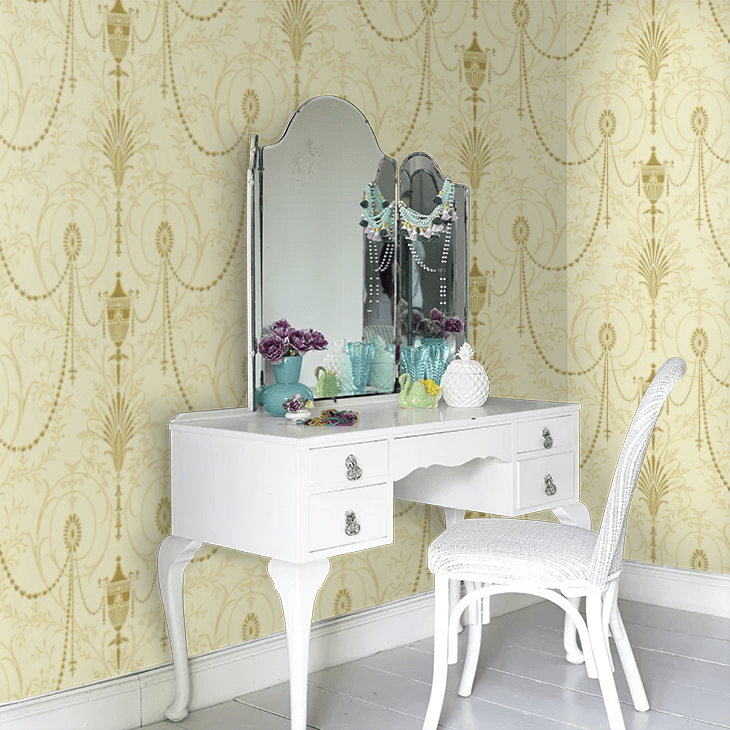 Marlborough Wallpaper - Jewel - Little Greene - 0273MAJEWEL - Premier Wallcovering