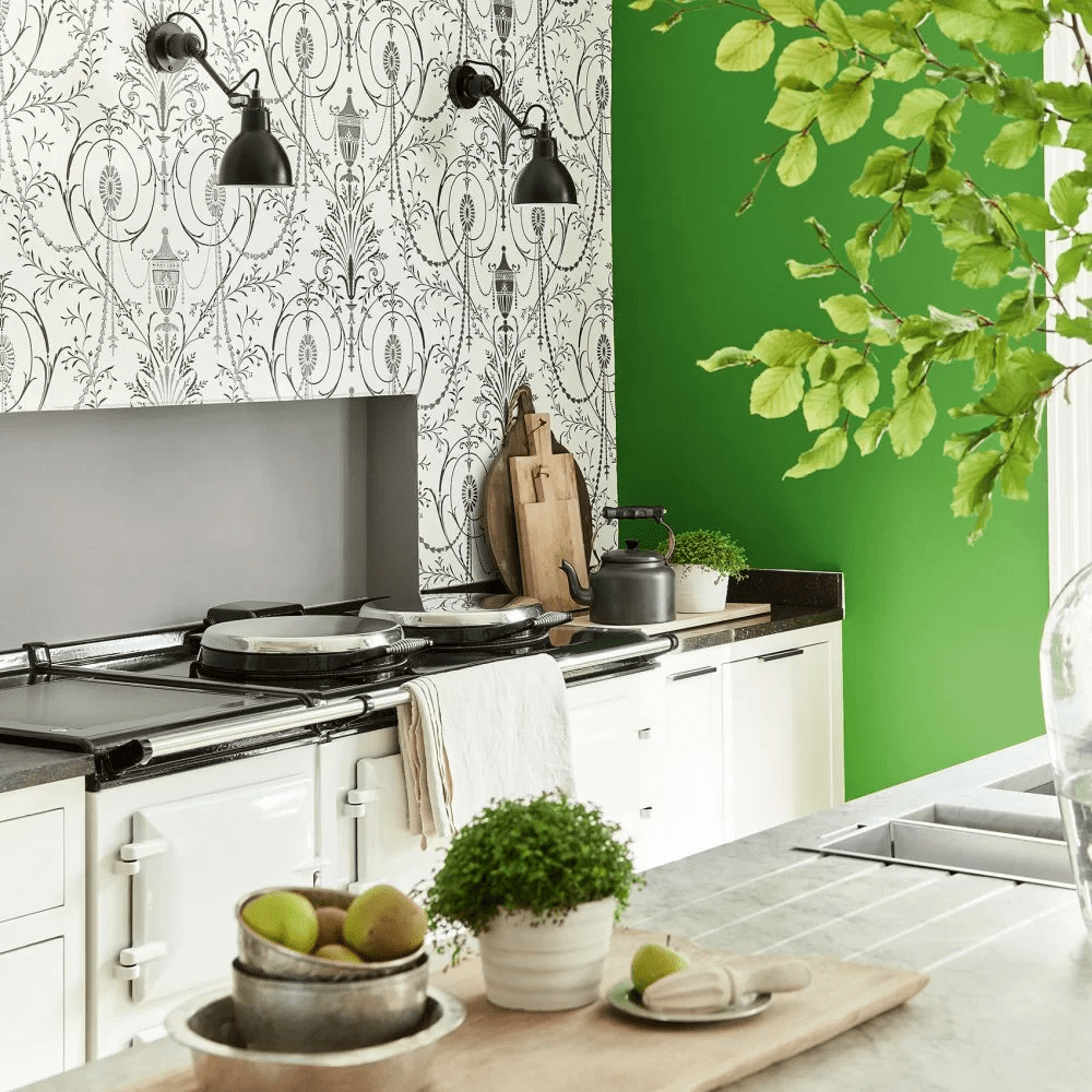 Marlborough Wallpaper - Glace - Little Greene - 0256MAGLACE - Premier Wallcovering