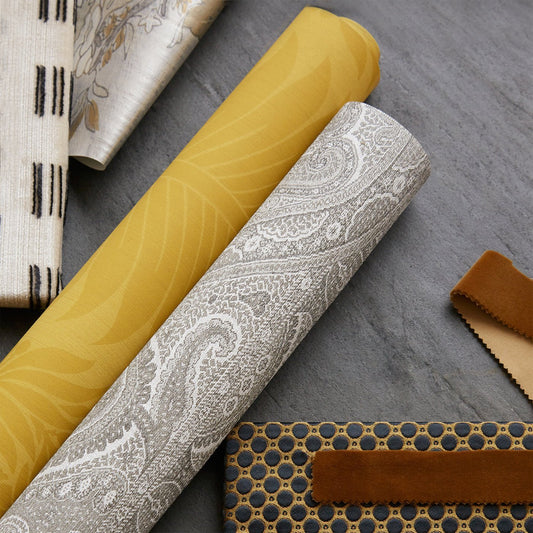 Marsden's Palm Damask Wallpaper - Tigers Eye - ZCOT313022 - Zoffany - Premier Wallcovering