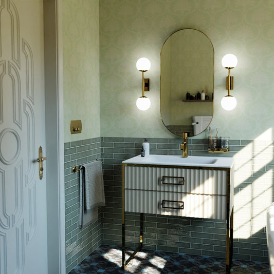 Massena Palace Wallpaper - Olive and Vintage Cream - LAN100163 - Lucie Annabel - Premier Wallcovering