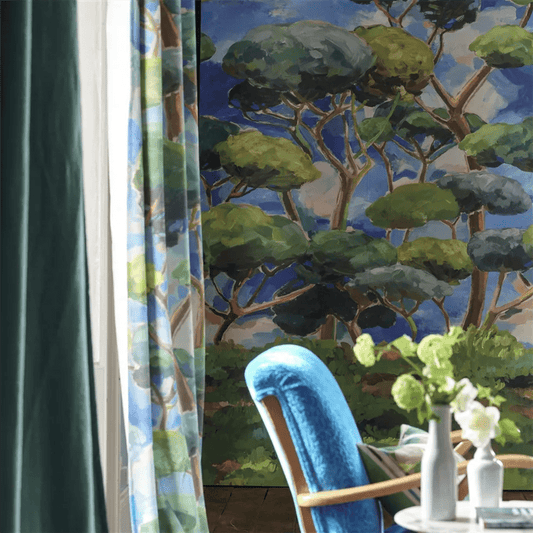 Matsu Wallpaper - Cobalt - PDG1202/01 - Designers Guild - Premier Wallcovering