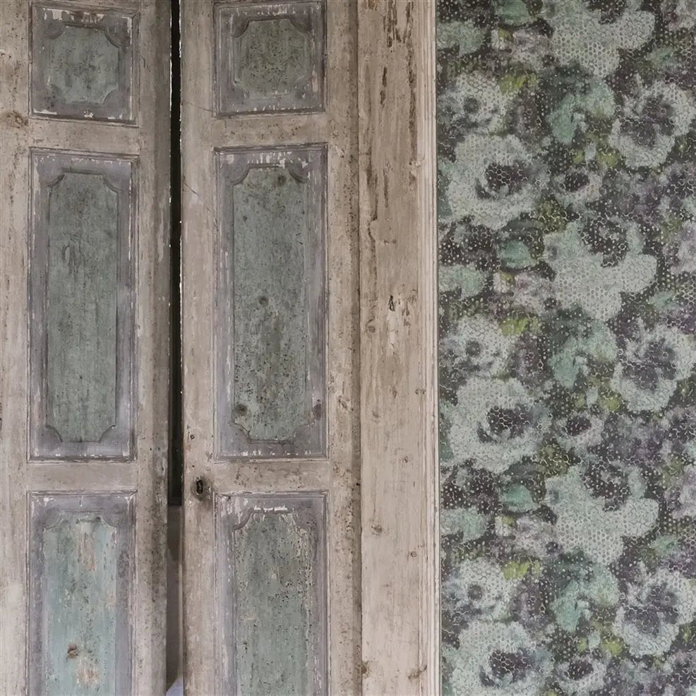 Mattiazzo Wallpaper - Azure - PDG642/03 - Designers Guild - Premier Wallcovering