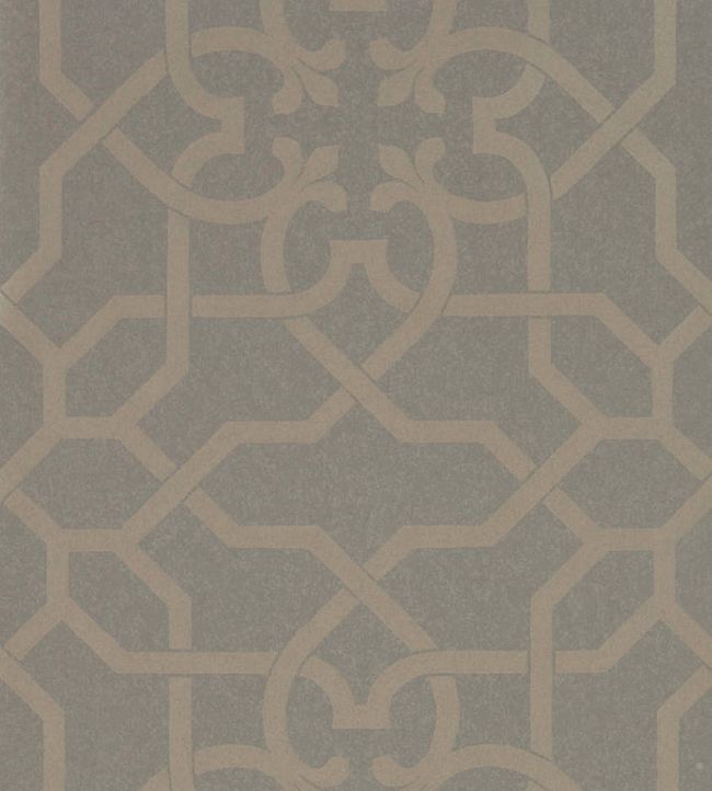 Mawton Wallpaper - Charcoal/Gilver - DDAM216419 - Sanderson - Premier Wallcovering