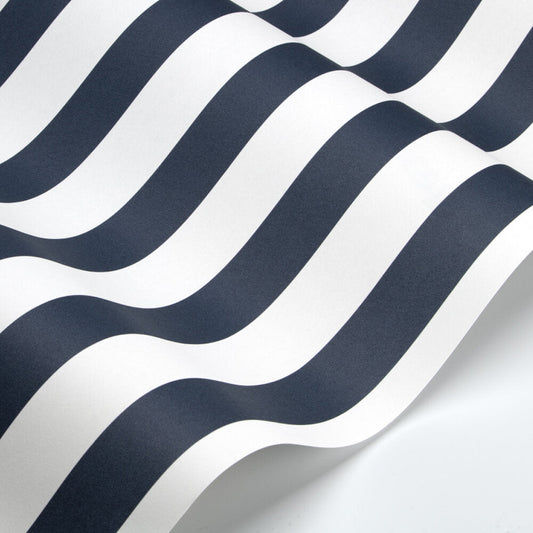 Mayfair Wallpaper - Navy - Timothy Wilman - TW2456 - Premier Wallcovering