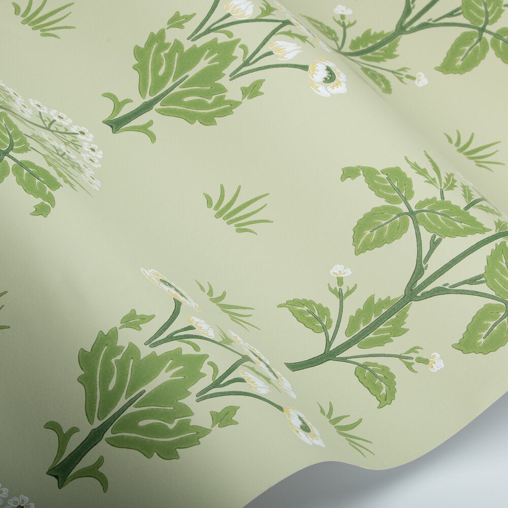 Meadow Sweet Wallpaper - Sage - 217383 - Morris Wallpaper WD - Premier Wallcovering