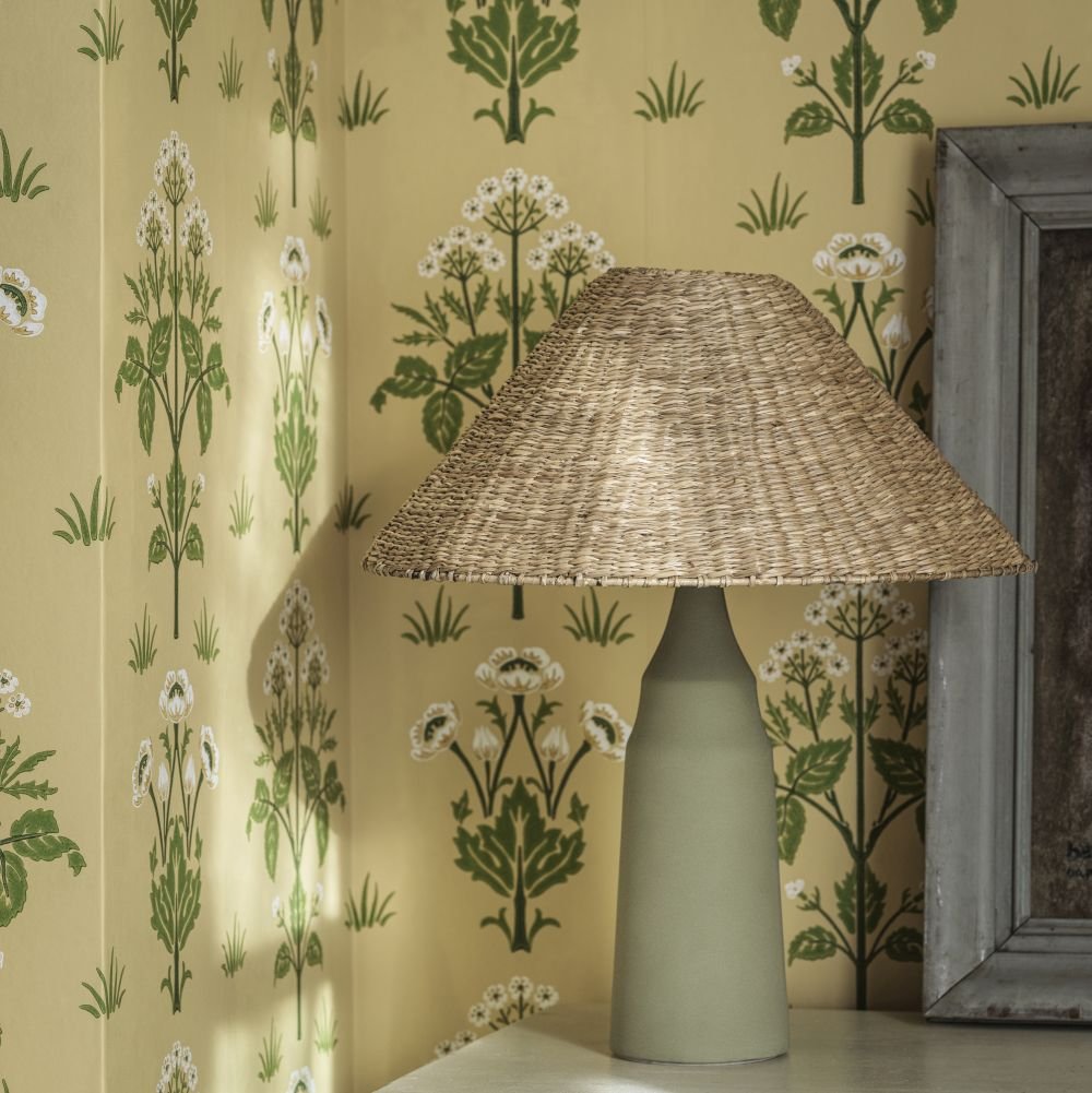 Meadow Sweet Wallpaper - Weld Yellow - 217381 - Morris Wallpaper WD - Premier Wallcovering