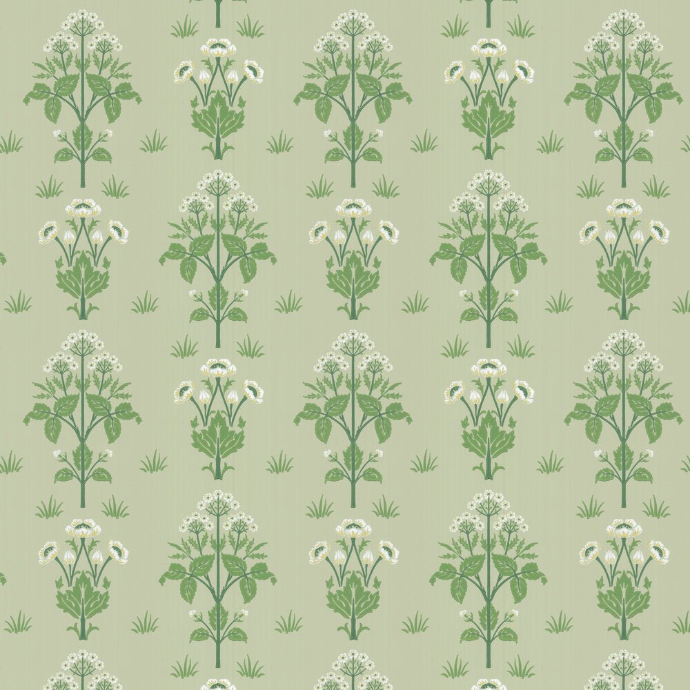 Meadow Sweet Wallpaper - Sage - 217383 - Morris Wallpaper WD - Premier Wallcovering