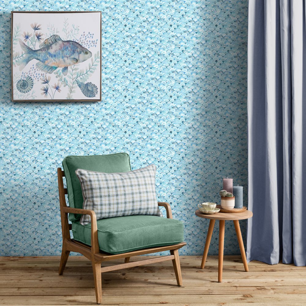 Melia Wallpaper - Glacier - Voyage Maison - MELIA/WPO/GLA - Premier Wallcovering