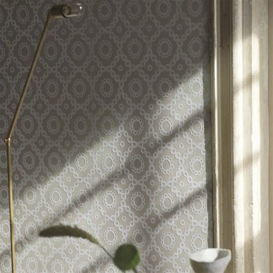 Melusine Wallpaper - Ivory - P606/01 - Designers Guild - Premier Wallcovering