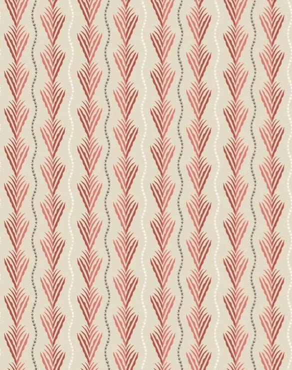 Meridor Wallpaper - Red - Nina Campbell - NCW4494 - 04 - Premier Wallcovering