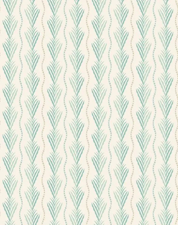 Meridor Wallpaper - Aqua - Nina Campbell - NCW4494 - 02 - Premier Wallcovering