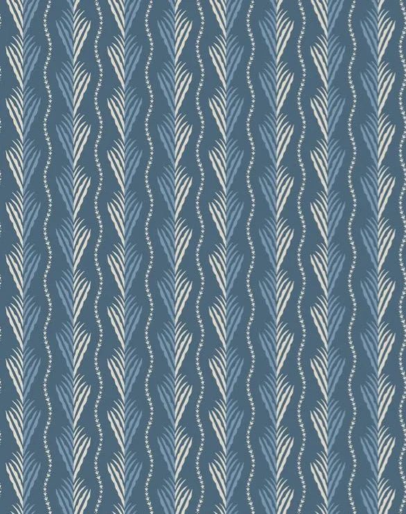 Meridor Wallpaper - Blue - Nina Campbell - NCW4494 - 06 - Premier Wallcovering
