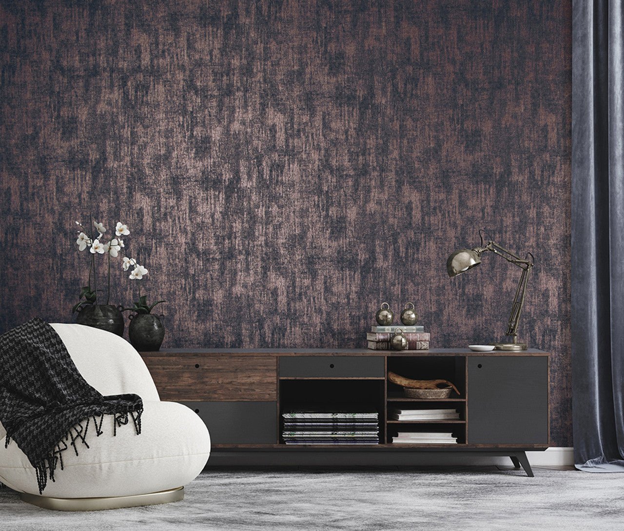Merkur Universe Wallpaper - Ocean Blue - Hohenberger - 64626 - Premier Wallcovering