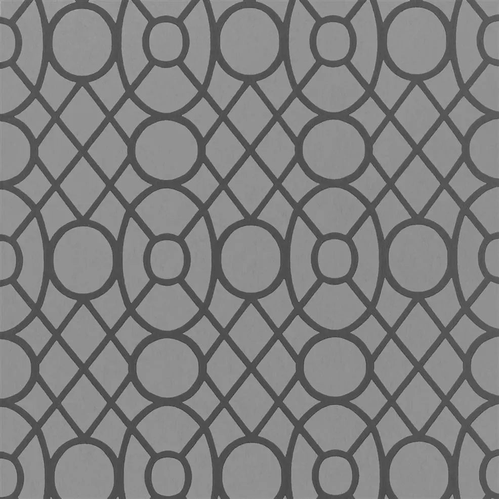 Merletti Wallpaper - Graphite - Designers Guild - PDG1093/06 - Premier Wallcovering