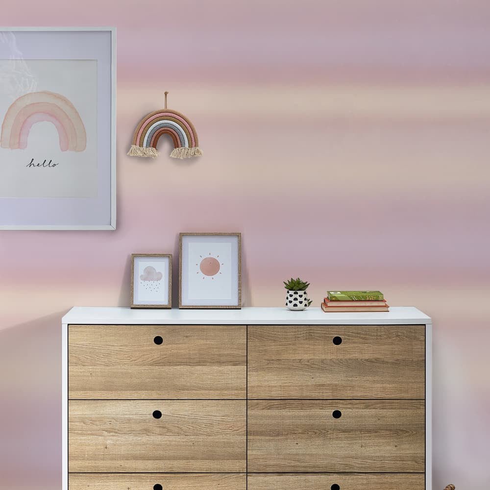 Mermaid Ombre Wallpaper - Pink - Next - 122399 - Premier Wallcovering