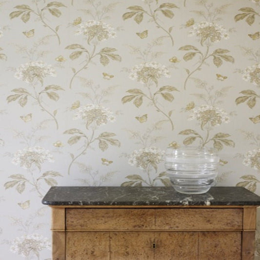Messina Wallpaper - Aqua - Colefax & Fowler - 07132/01 - Premier Wallcovering