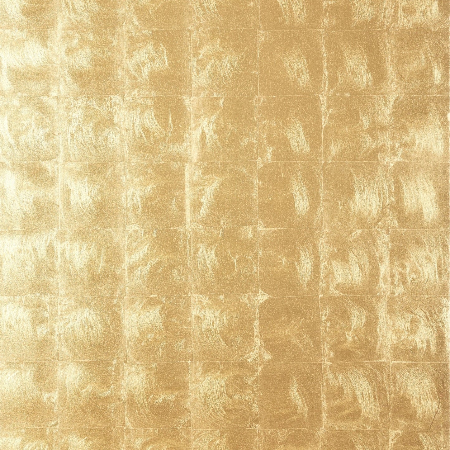 Metal Leaf Wallpaper - Metallic Gold - Thibaut - T41011 - Premier Wallcovering