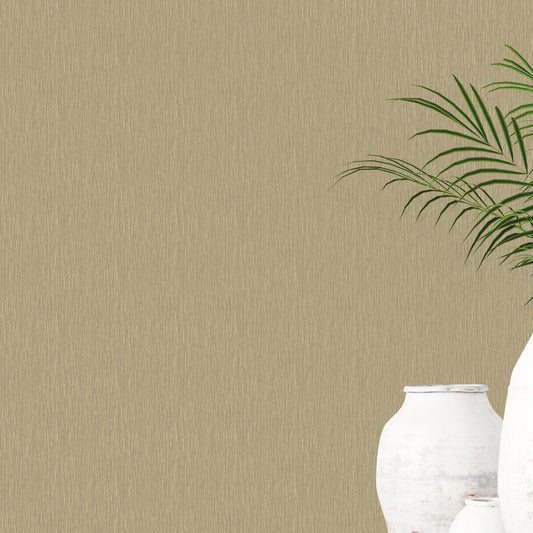 Metallic FX Linear Weave Wallpaper - Gold - Galerie - W78191 - Premier Wallcovering