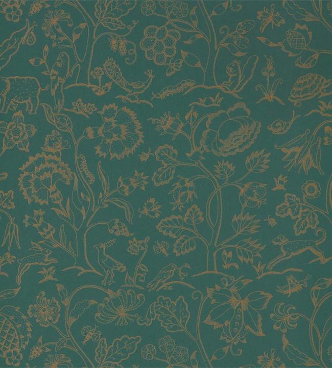 Middlemore Wallpaper - Moss Gold - 216695 - Morris & Co - Premier Wallcovering