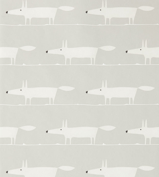 Midi Fox Wallpaper - Shadow - NHAP112815 - Scion - Premier Wallcovering