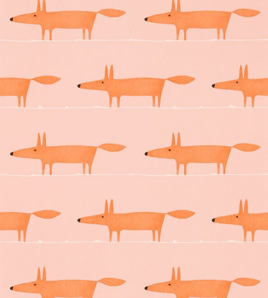 Midi Fox Wallpaper - Shadow - NHAP112815 - Scion - Premier Wallcovering