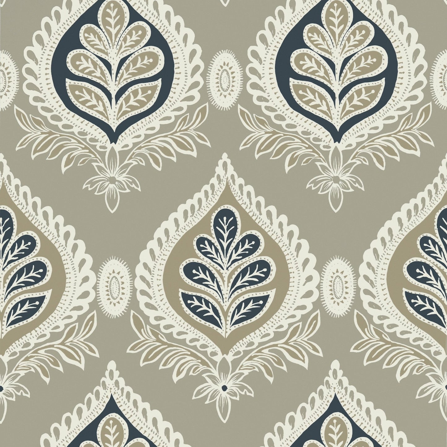 Midland Wallpaper - Grey - Thibaut - T24318 - Premier Wallcovering