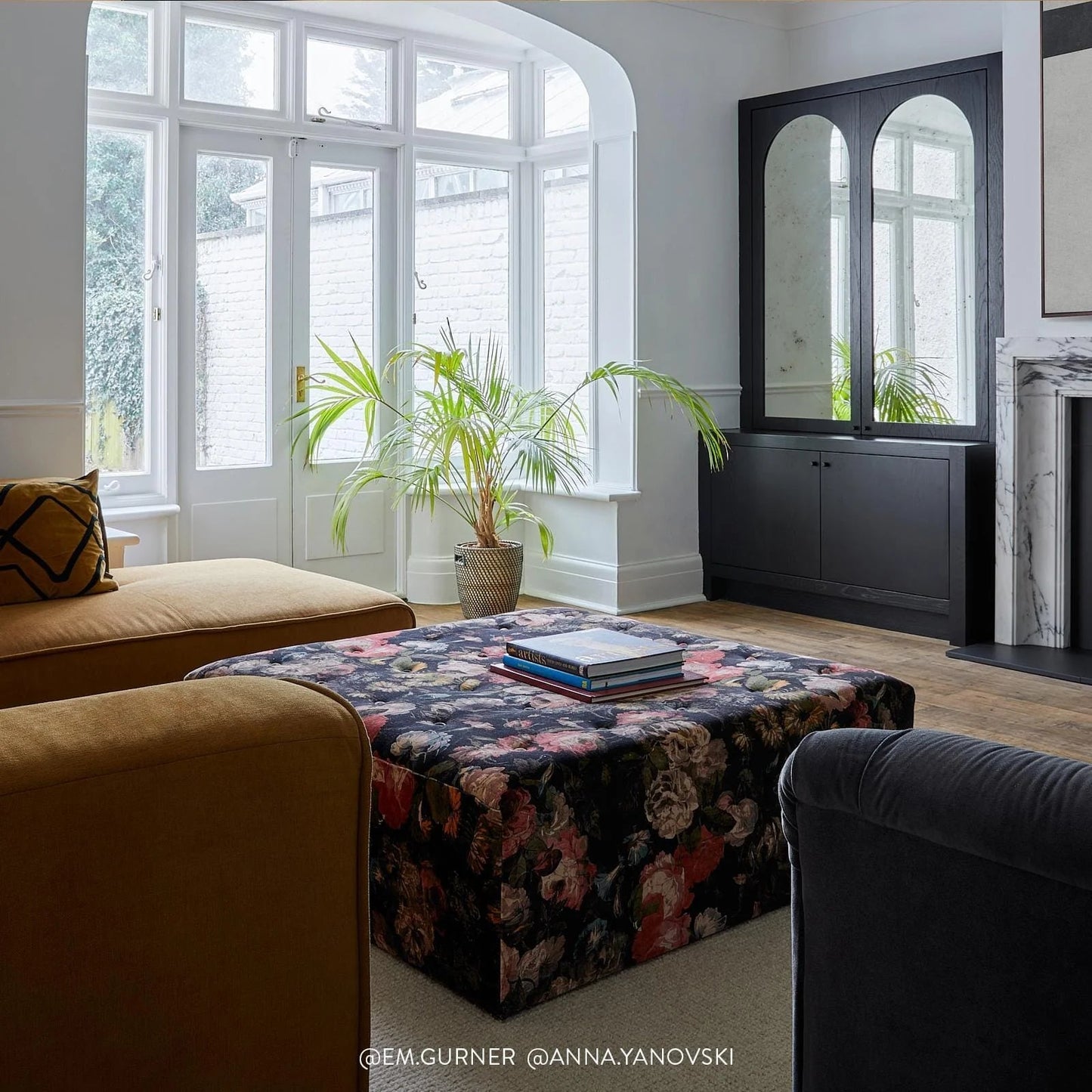 Midnight Garden Velvet Fabric - Multi - House of Hackney - 1-FA-MGD-VE-MUL-XXX-XXX - Premier Wallcovering