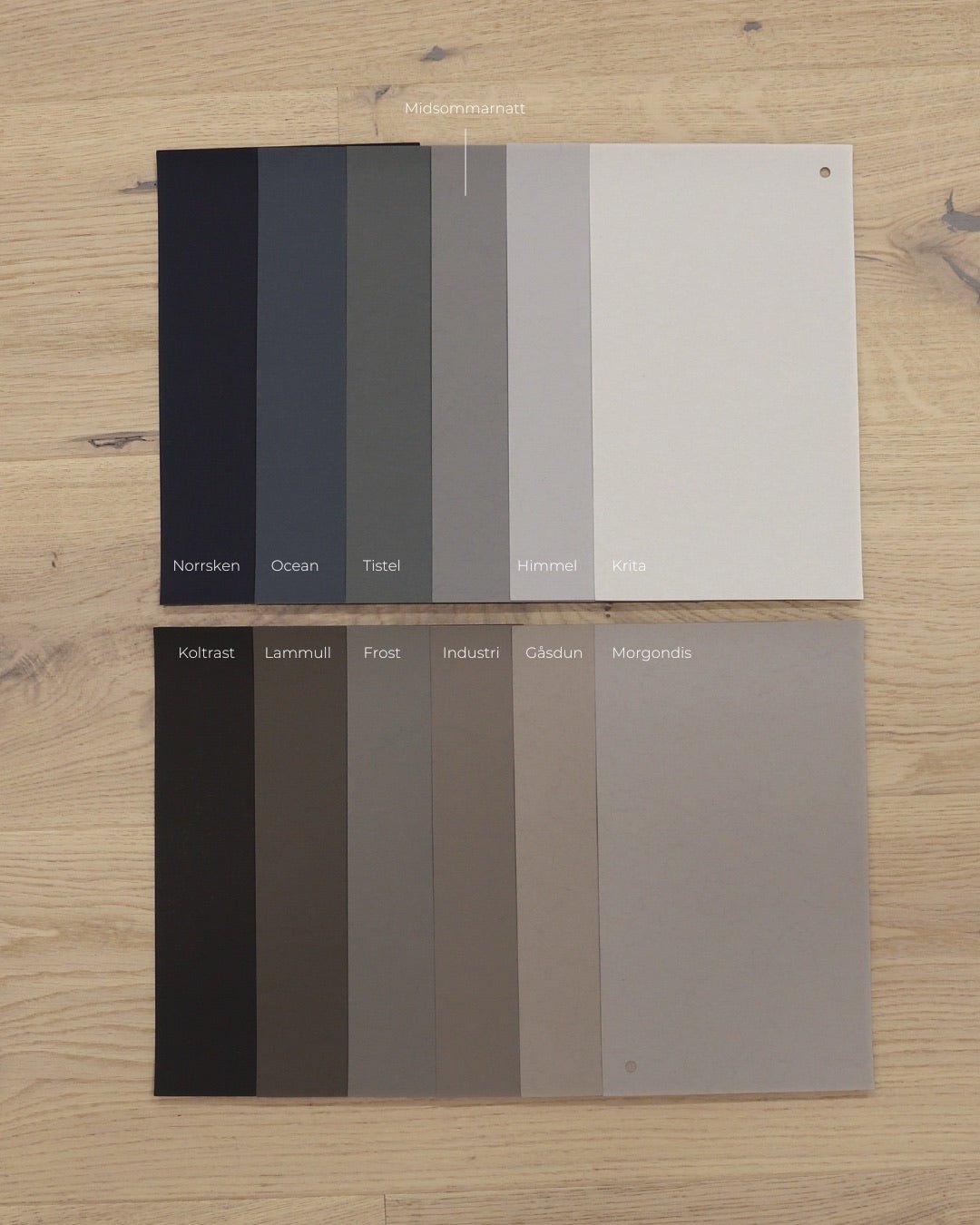 Midsommarnatt Wallpaper - Deep Gray - Midbec - 77031 - Premier Wallcovering