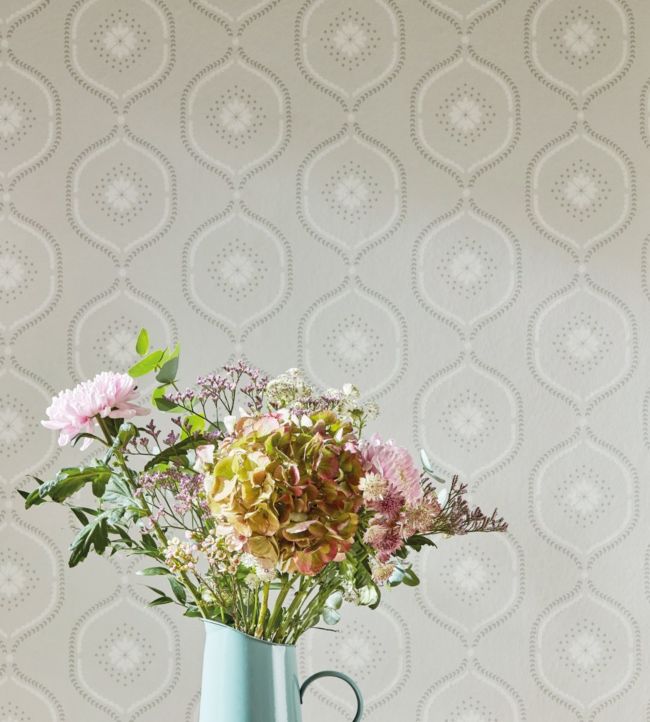 Milcombe Wallpaper - Silver - DLMW216879 - Sanderson - Premier Wallcovering