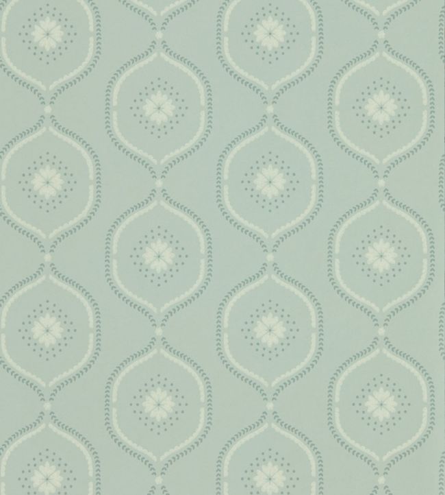 Milcombe Wallpaper - Mist Blue - DLMW216880 - Sanderson - Premier Wallcovering