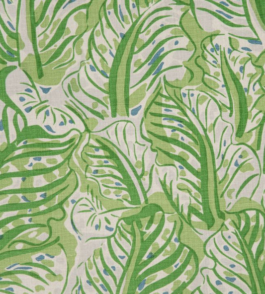 Mille Feuilles Fabric - Green - Christopher Farr Cloth - CF138 - 02 - Premier Wallcovering