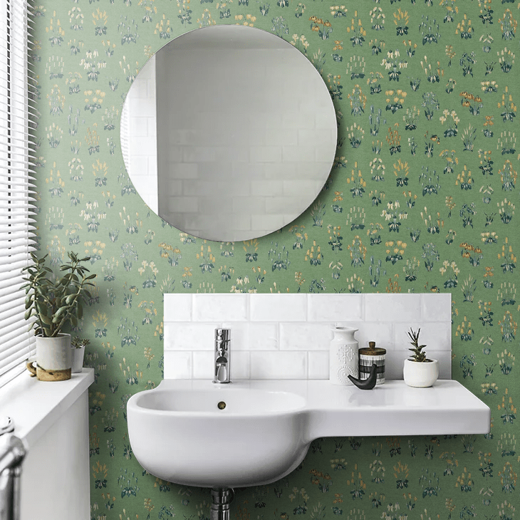 Millefleur Wallpaper - Garden - Little Greene - 0260MFGARDE - Premier Wallcovering