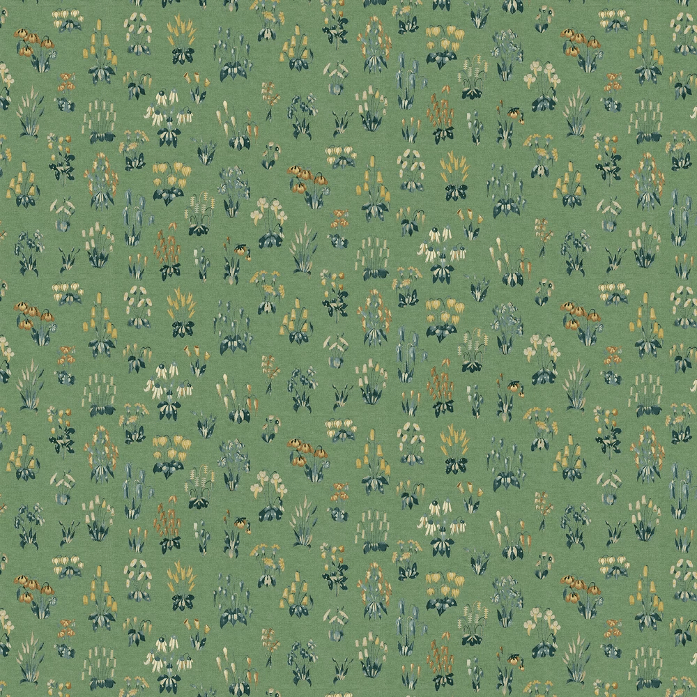 Millefleur Wallpaper - Garden - Little Greene - 0260MFGARDE - Premier Wallcovering