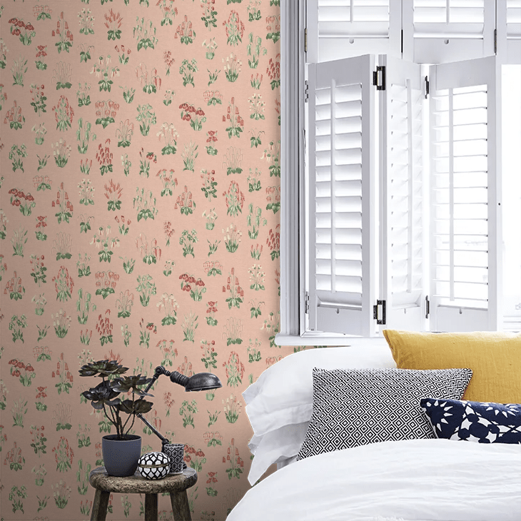Millefleur Wallpaper - Masquerade - Little Greene - 0260MFMASQU - Premier Wallcovering
