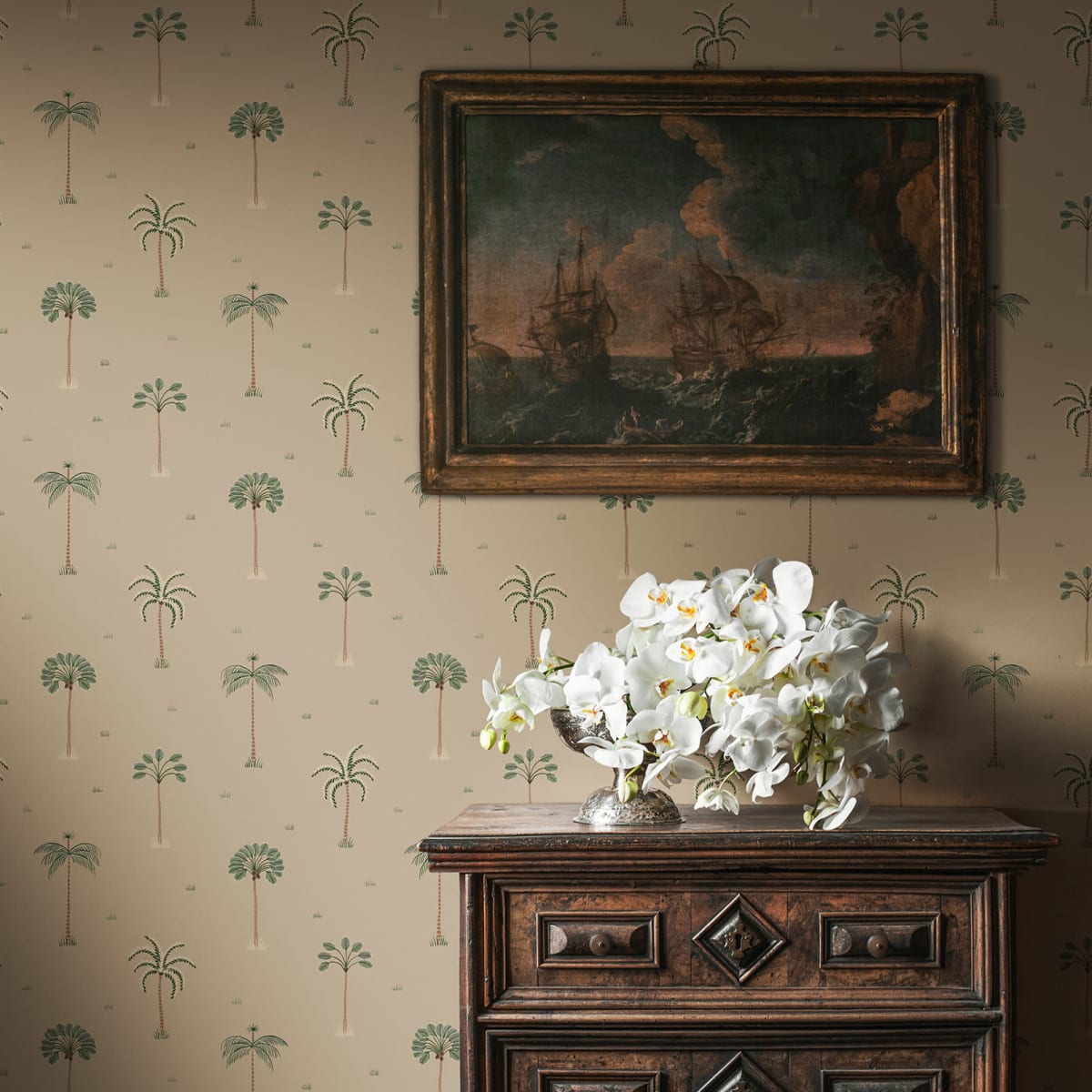 Milo Wallpaper - Clay - Sandberg - S10438 - Premier Wallcovering