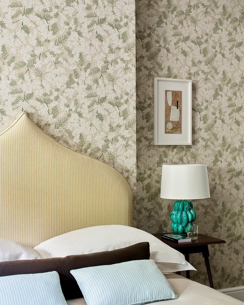 Mimosa Wallpaper - Beige - J200W - 01 - Jane Churchill - Premier Wallcovering