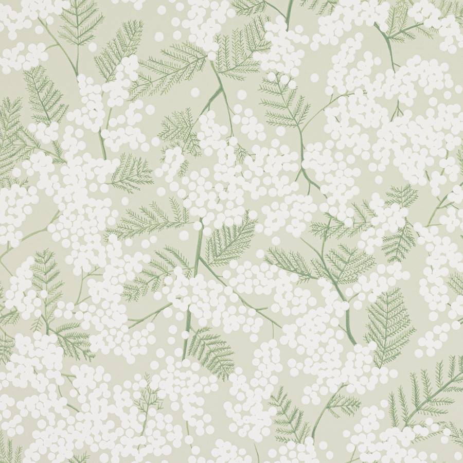Mimosa Wallpaper - Green - J200W - 02 - Jane Churchill - Premier Wallcovering