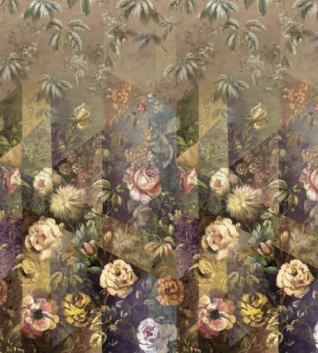 Minakari Cobalt Wallpaper - Rosewood - PDG1131/02 - Designers Guild - Premier Wallcovering