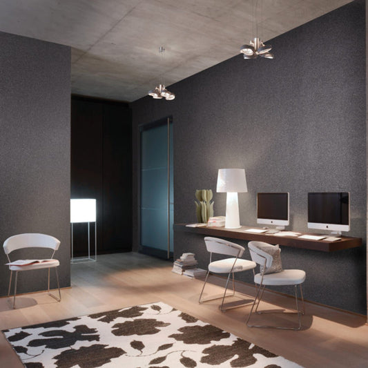 Minerals Plain Wallpaper - Grey - Omexco - MIN2200 - Premier Wallcovering