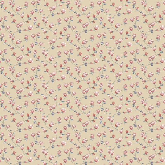 Miniatures 3 Mini Magnolia Wallpaper - Sand - Galerie - G68724 - Premier Wallcovering