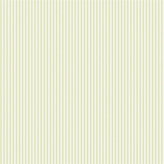 Miniatures 3 Ticking Stripe Wallpaper - Green - Galerie - G68739 - Premier Wallcovering