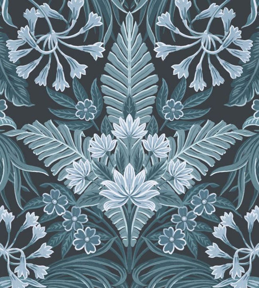 Mirk Fabric - Mallard - Woodchip & Magnolia - WMF - 380 - 02VD - Premier Wallcovering