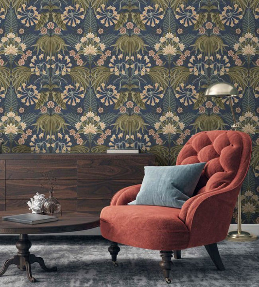 Mirk Wallpaper - Reservoir - Woodchip & Magnolia - WM - 380 - 01R - Premier Wallcovering