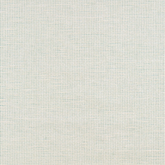 Mod Weave Wallpaper - Aqua - Thibaut - T36142 - Premier Wallcovering