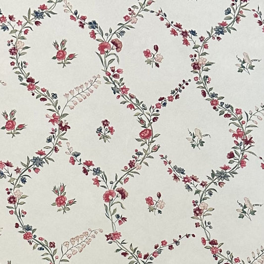 Molly Megan Wallpaper - Multi - Borderline - 5202B - Premier Wallcovering