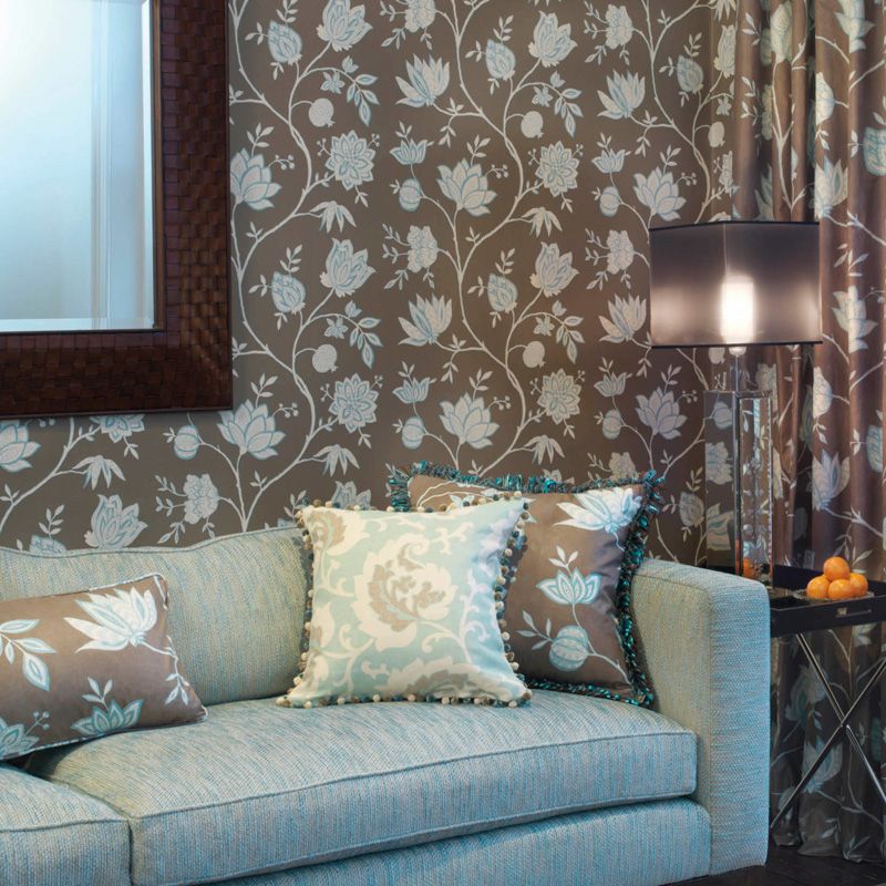 Monchique Wallpaper - Sand - Osborne & Little - W5640-09 - Premier Wallcovering