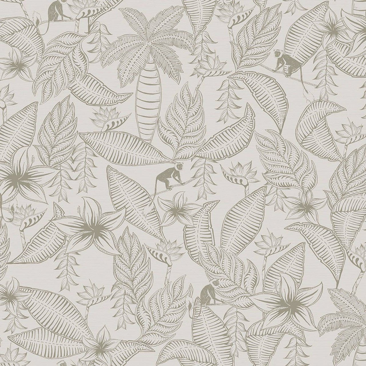 Monflo Fantasia Wallpaper - Cream - Ted Baker - 12702 - Premier Wallcovering