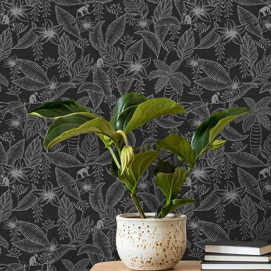 Monflo Fantasia Wallpaper - Sage Green - Ted Baker - 12701 - Premier Wallcovering