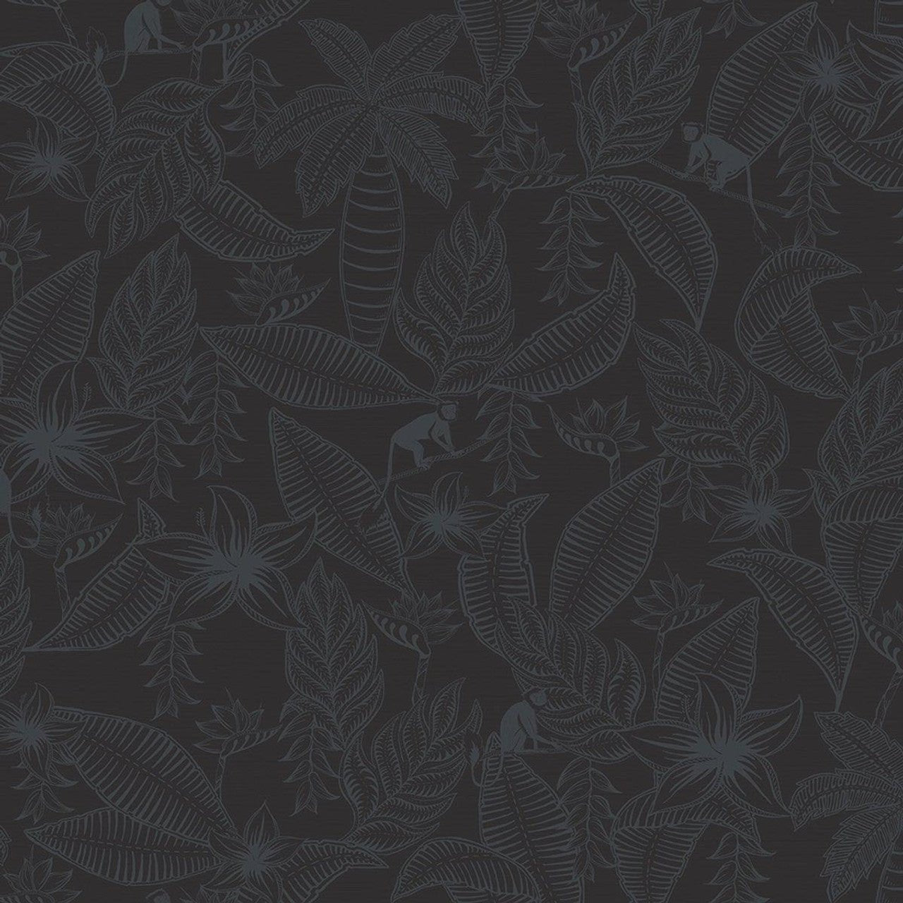 Monflo Fantasia Wallpaper - Midnight - Ted Baker - 12704 - Premier Wallcovering